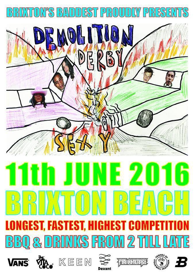 'Demolition Derby' Stockwell Jam 2016